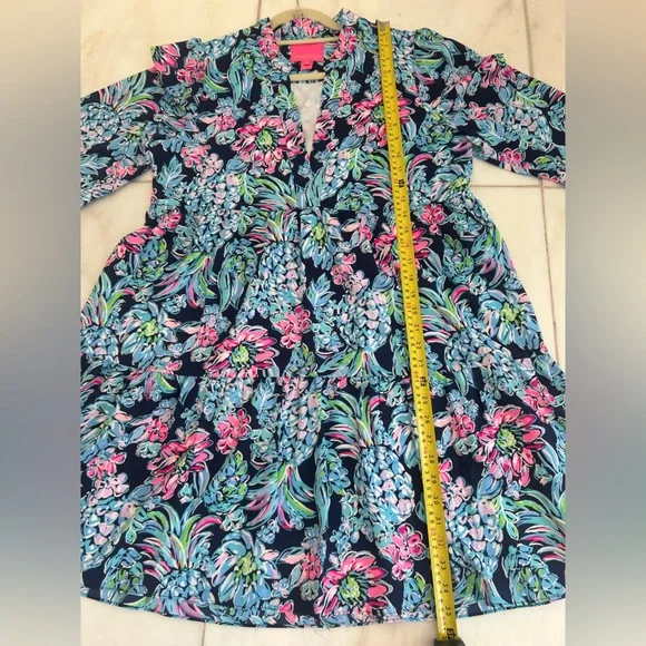 Lilly Pulitzer Winona Tunic dress excellent condition size M - Picture 6 of 9